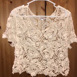 Crocheted shirt